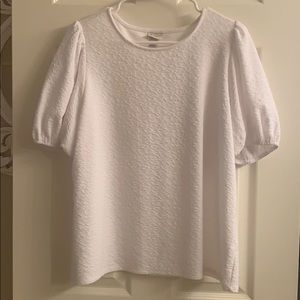 White a new day top size large